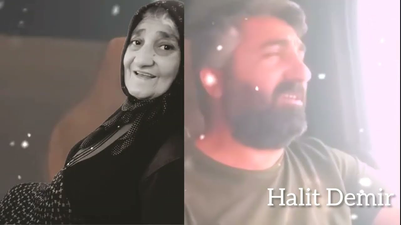Kardeşinin  Ölümünden sonra Felç Kalan Annesine  Oğlundan Yürek yakan Kürtçe Ağıt Halit Demir