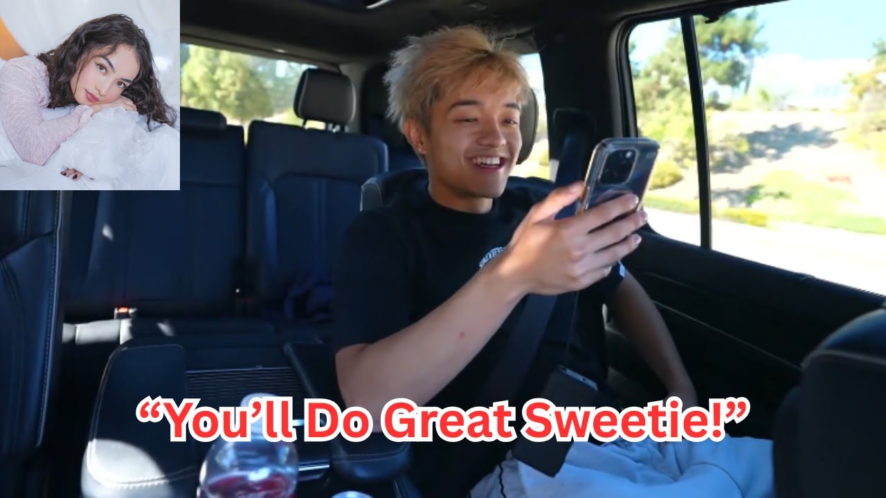 Jason Calls Sakura To Relax Before Skydiving!