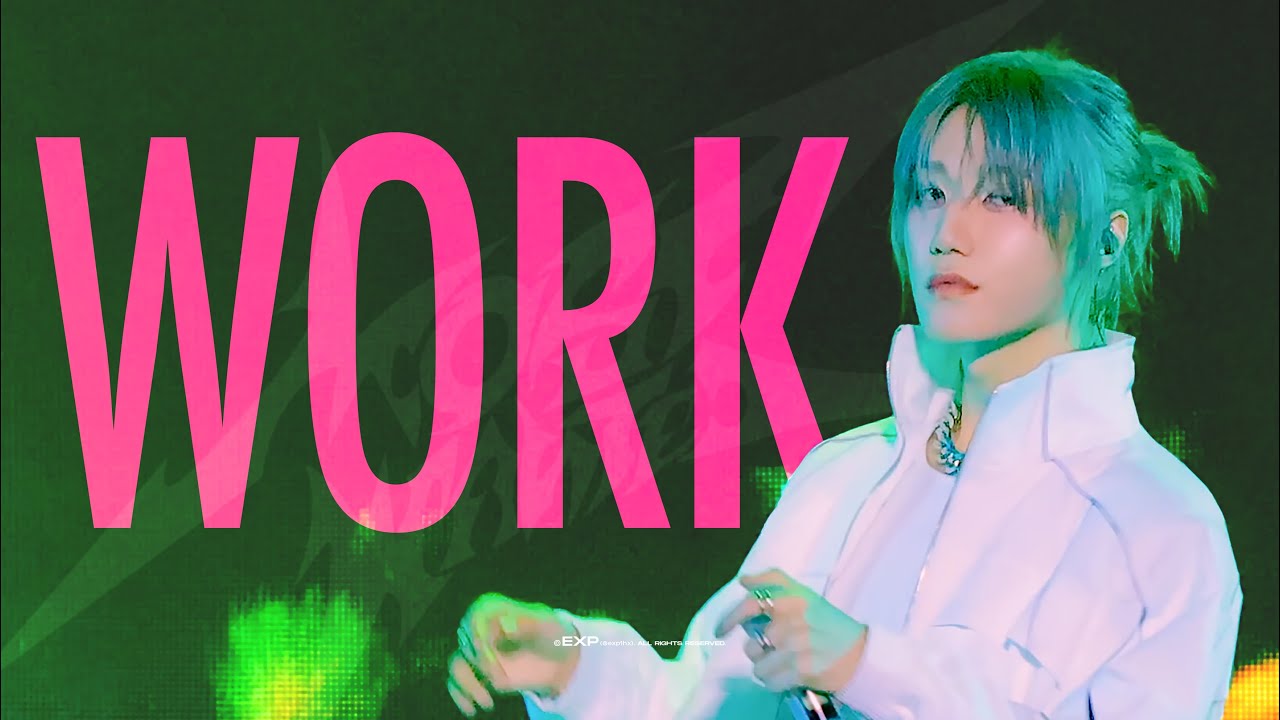 [4K] 피원하모니 종섭 직캠 ‘ Work ’ P1Harmony jongseob fancam | @ 피원하모니콘서트 MOST WANTED in seoul 250809-250810