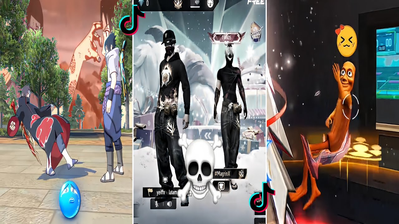 BEST VIDEO FREE FIRE EDITS 💥🥵 TIKTOK TROLL FACE 💥😈 P.160
