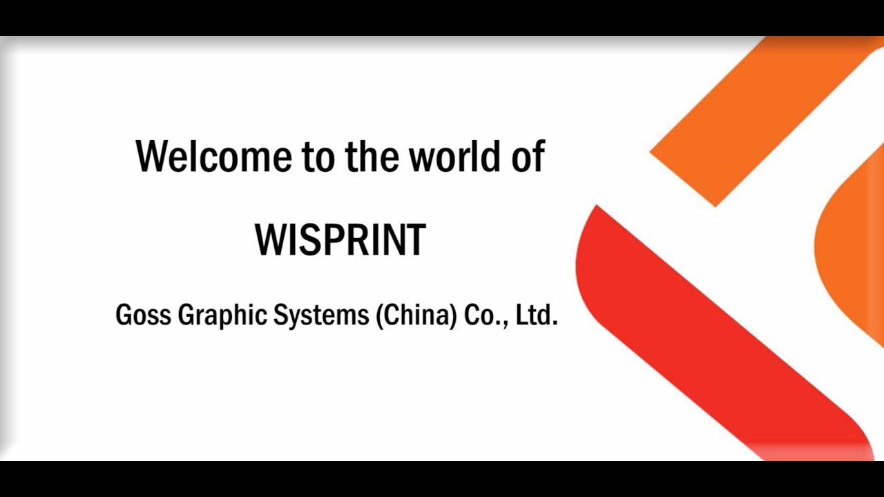 Goss Graphic Systems China - The World of Wisprint