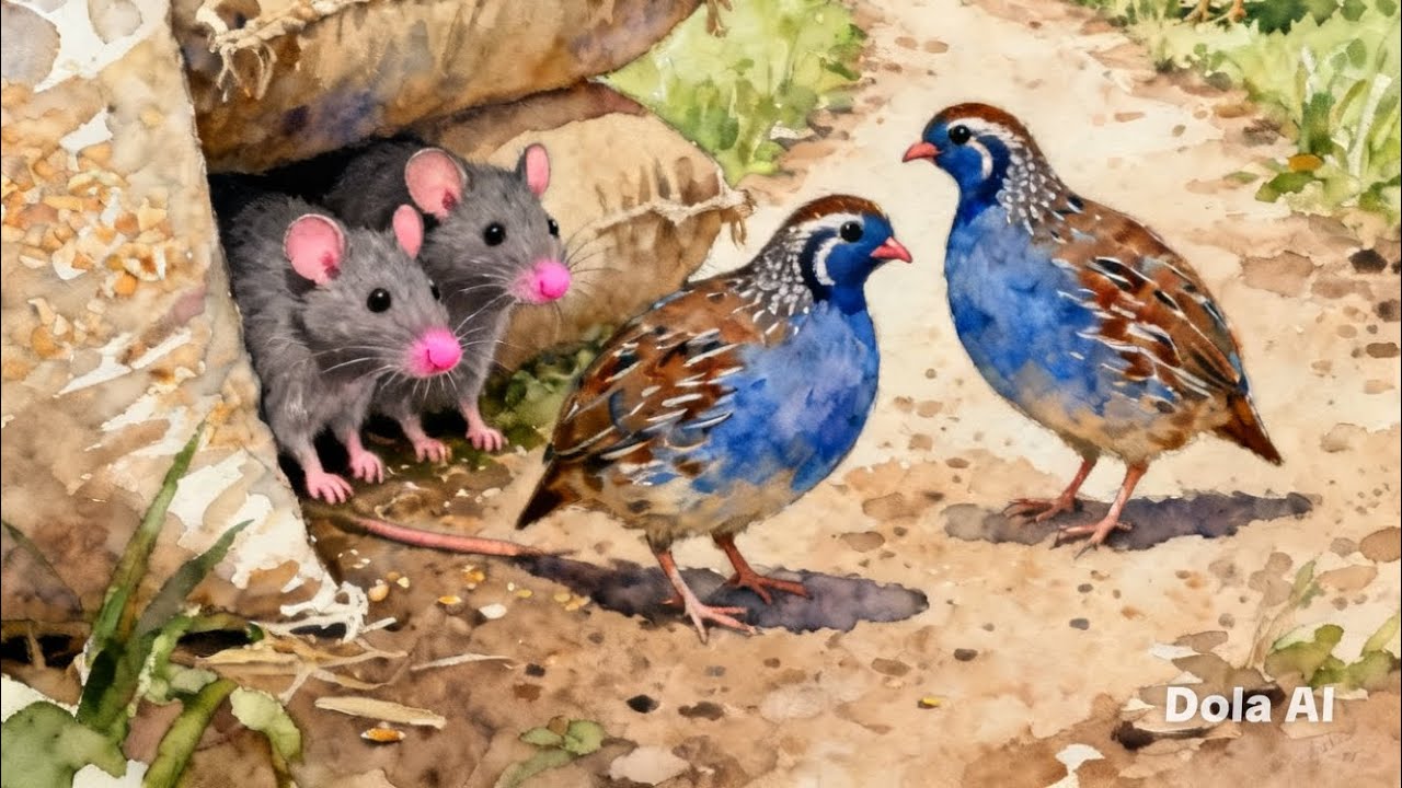 Las ratas me comieron las codorniz 🤦#ratas  🐀 