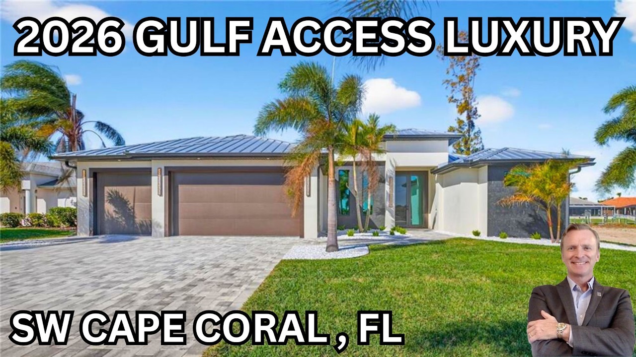 LUXURY WATERFRONT NEW CONSTRUCTION 2026 #341 |  SWCAPE CORAL, FL