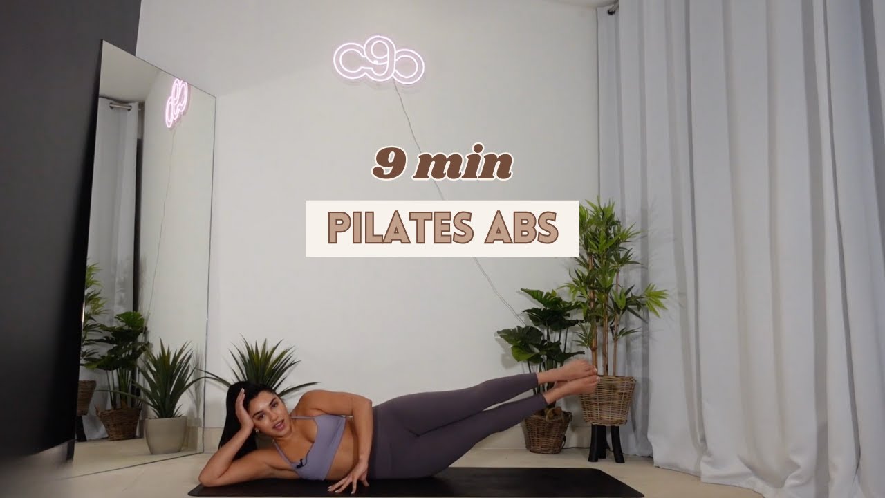 9 MIN PILATES ABS | no planking | at-home workout