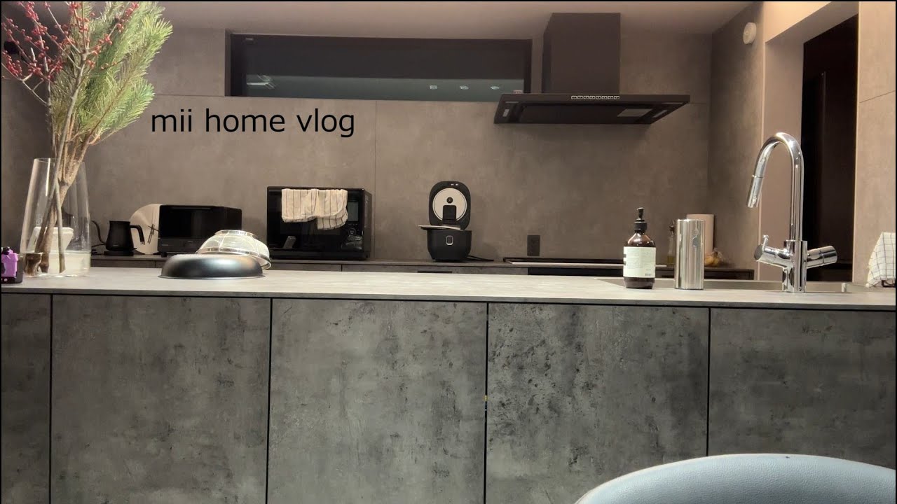 【home vlog】休日の過ごし方｜月１お掃除｜夫特製味噌ラーメン｜アクタス購入品