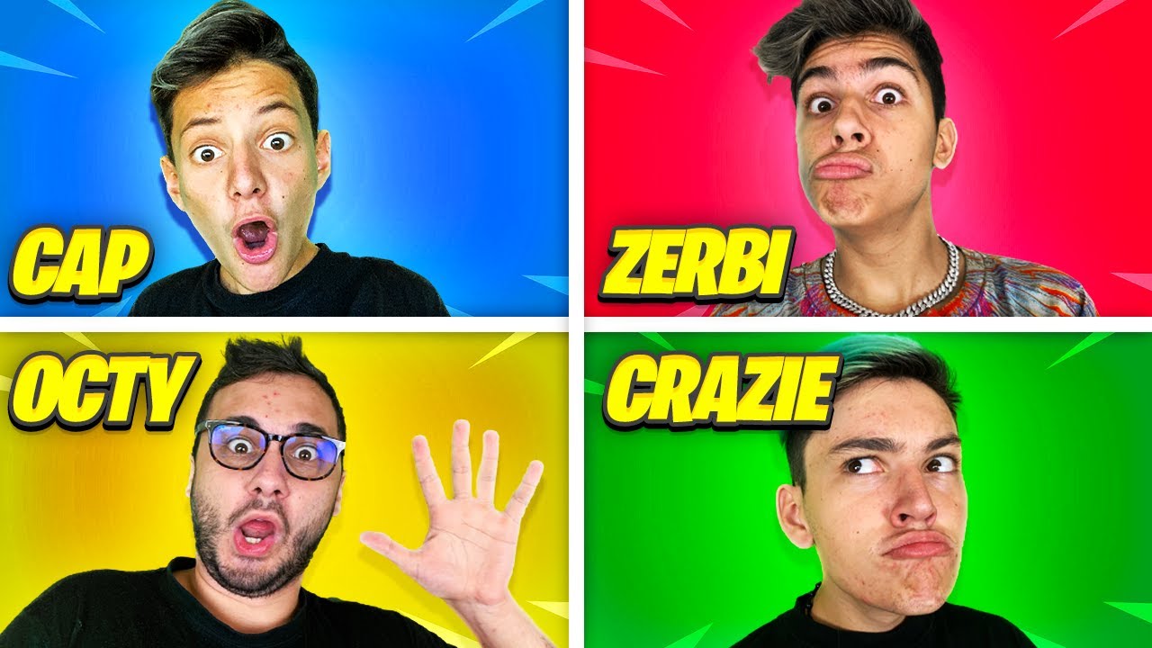 INTERVISTA A 4 con la VILLA degli YOUTUBERS! 😎 con Zerbi, Octy, Crazie Mad