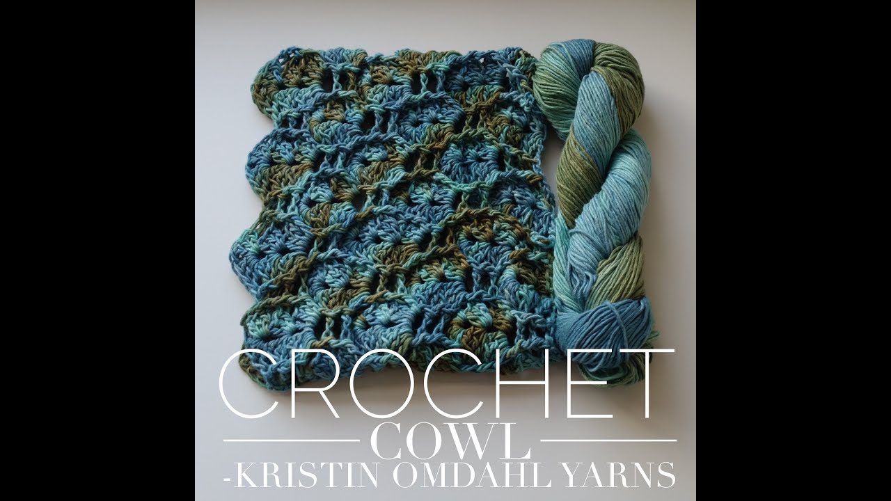 How to Crochet Textured Cowl in Spiral Rounds