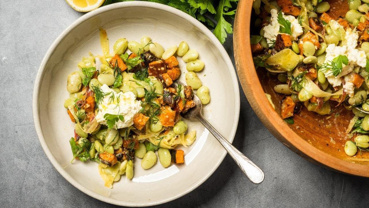 Like the sound of dense bean salads? Try our Lima Bean + Ricotta Salad (recipe in caption)