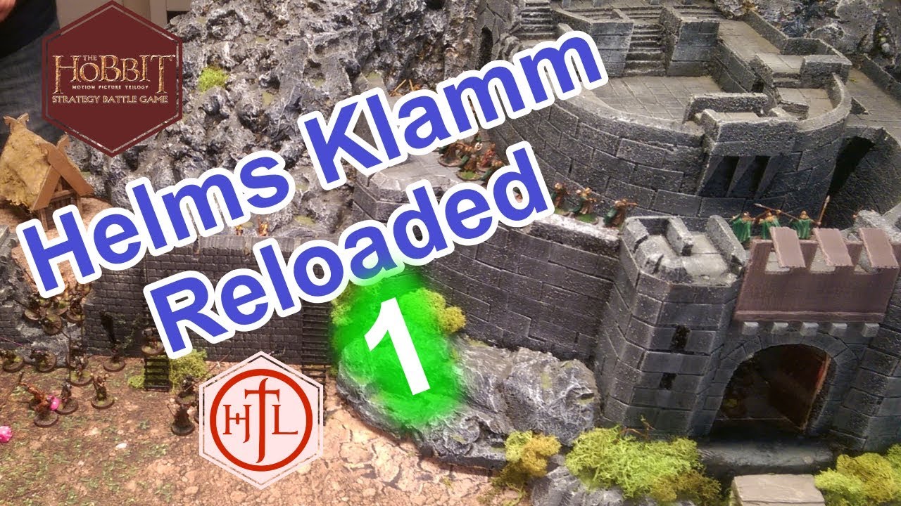 MEGA Battlereport - RELOADED Schlacht um Helms Klamm (Mittelerde Tabletop / Hobbit / Herr der Ringe)