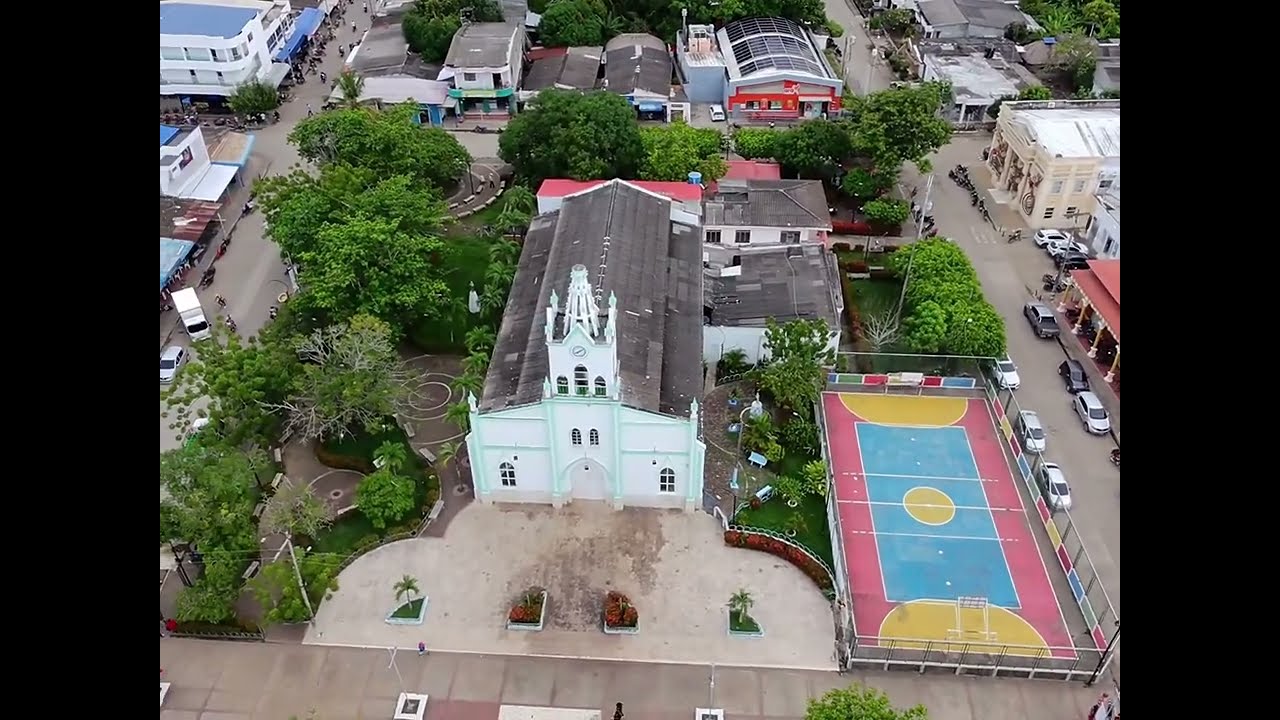 San Pelayo, cuna del festival del porro, en Córdoba, Colombia.