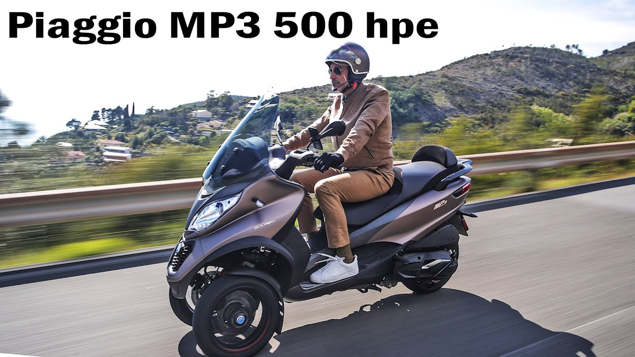 2021 Piaggio MP3 500 hpe Sport Advanced - THE FIRST THREE WHEELED SCOOTER WITH REVERSE