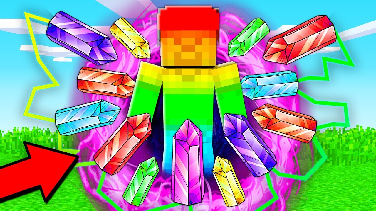 Creating RAINBOW STEVE! | Minecraft Lore EP1