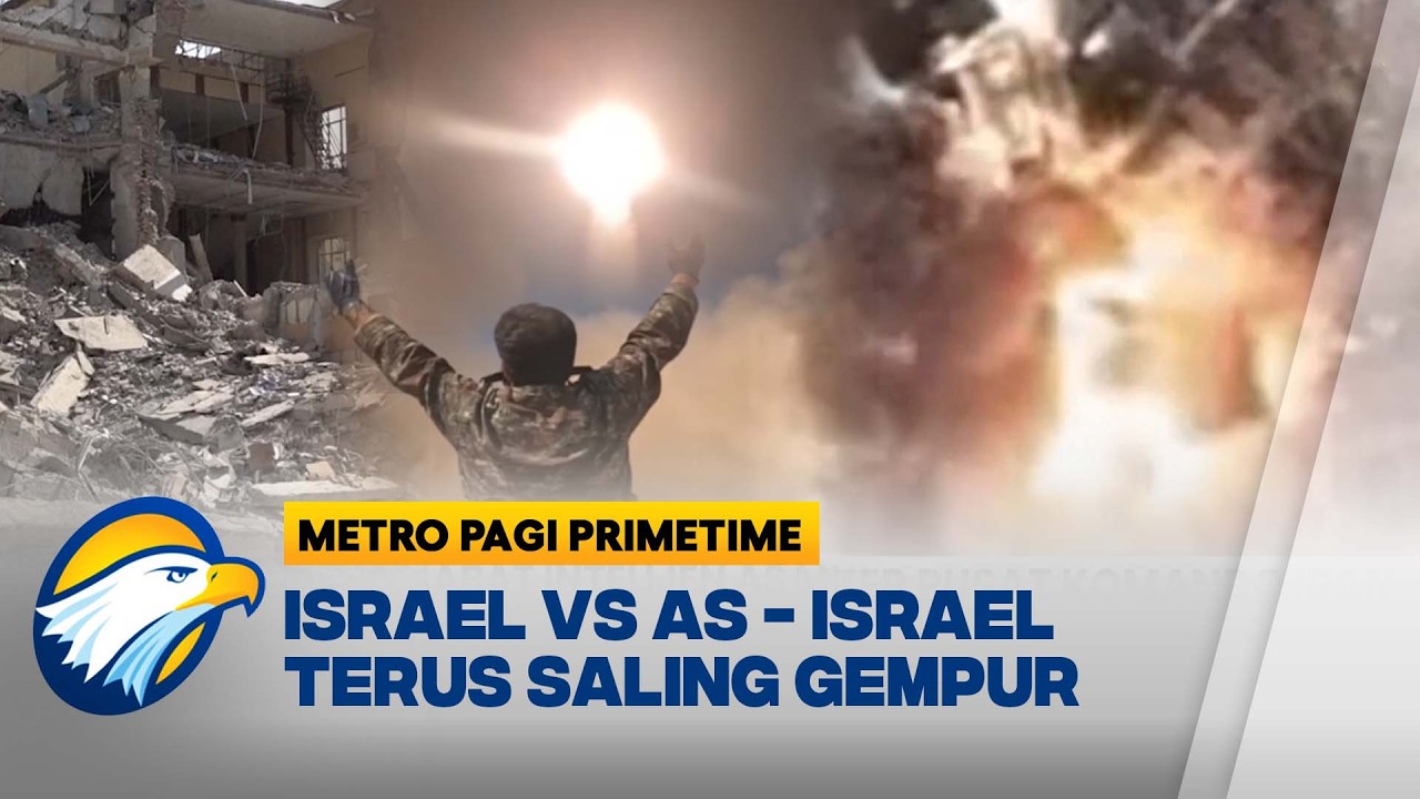 TERUS SALING SERANG, PERANG IRAN VS ISRAEL - AS MEMANAS | Metro Pagi Primetime