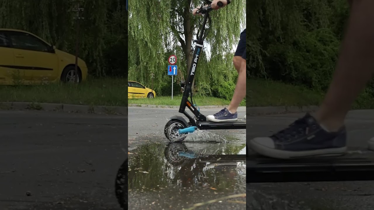 Test hamowania hulajnoga elektryczna TIBO Prime 3.0