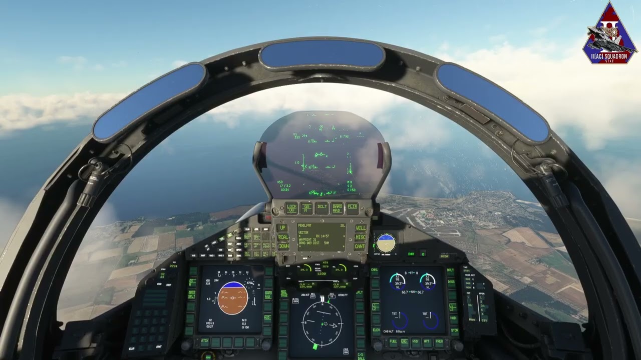 IFE Typhoon - Landing RWY 10 RAF Lossiemouth EGQS  - VOLANTA 290126