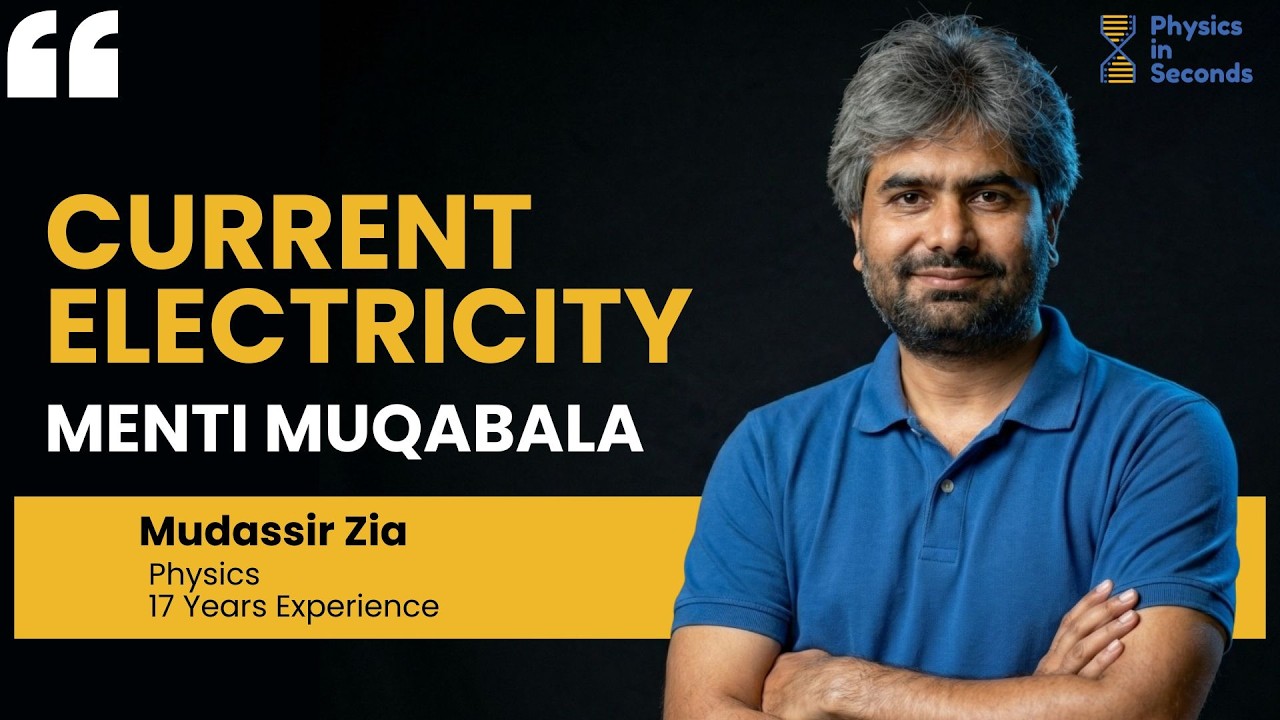 Physics | Current Electricity| Menti Muqabala  #mdcat #nums #nust #ecat