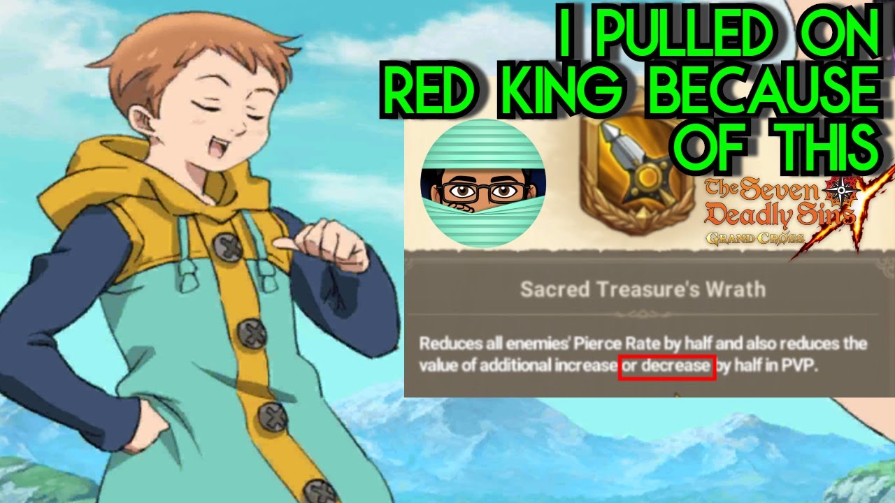 Red King Pulls Cuz... Refunds? Collab with Dark Skin Gaming| Seven Deadly Sins Grand Cross Global