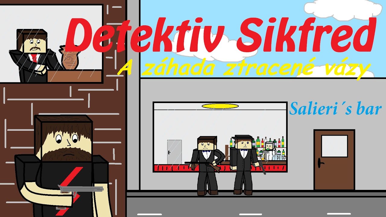 Detektiv Sikfred & Z&aacute;hada Ztracen&eacute; v&aacute;zy | Česk&yacute; Minecraft Film