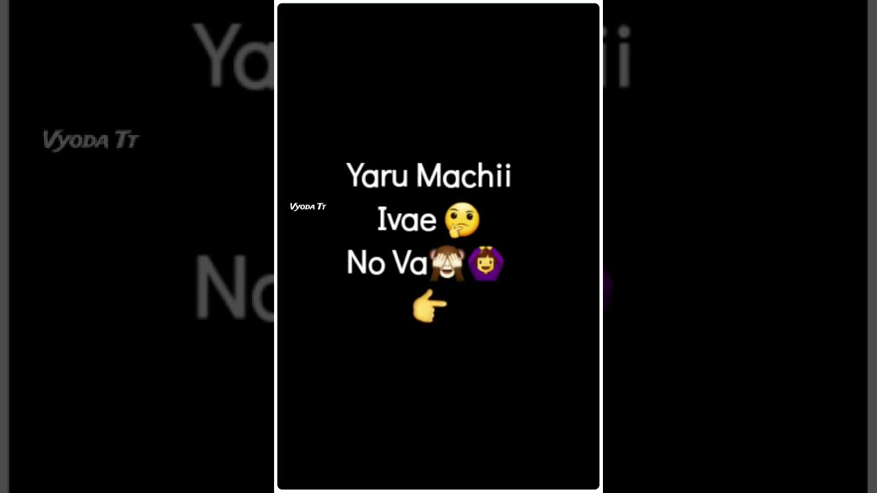 BTS V yarru machi Ivan no vaa what's app status 💜💜💜