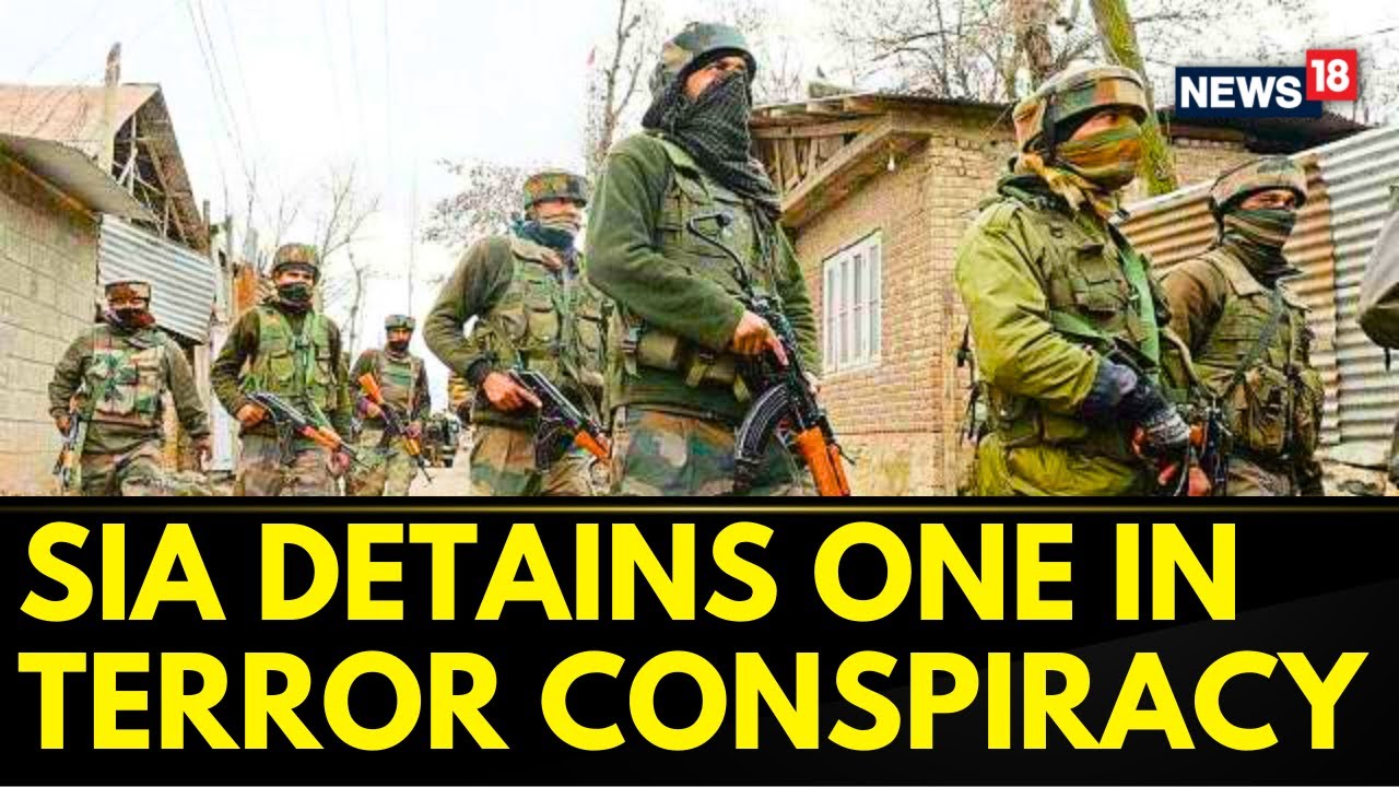 Jammu Kashmir News | SIA Detains One From Jammu Amid Raids In Terror Conspiracy Case | English News
