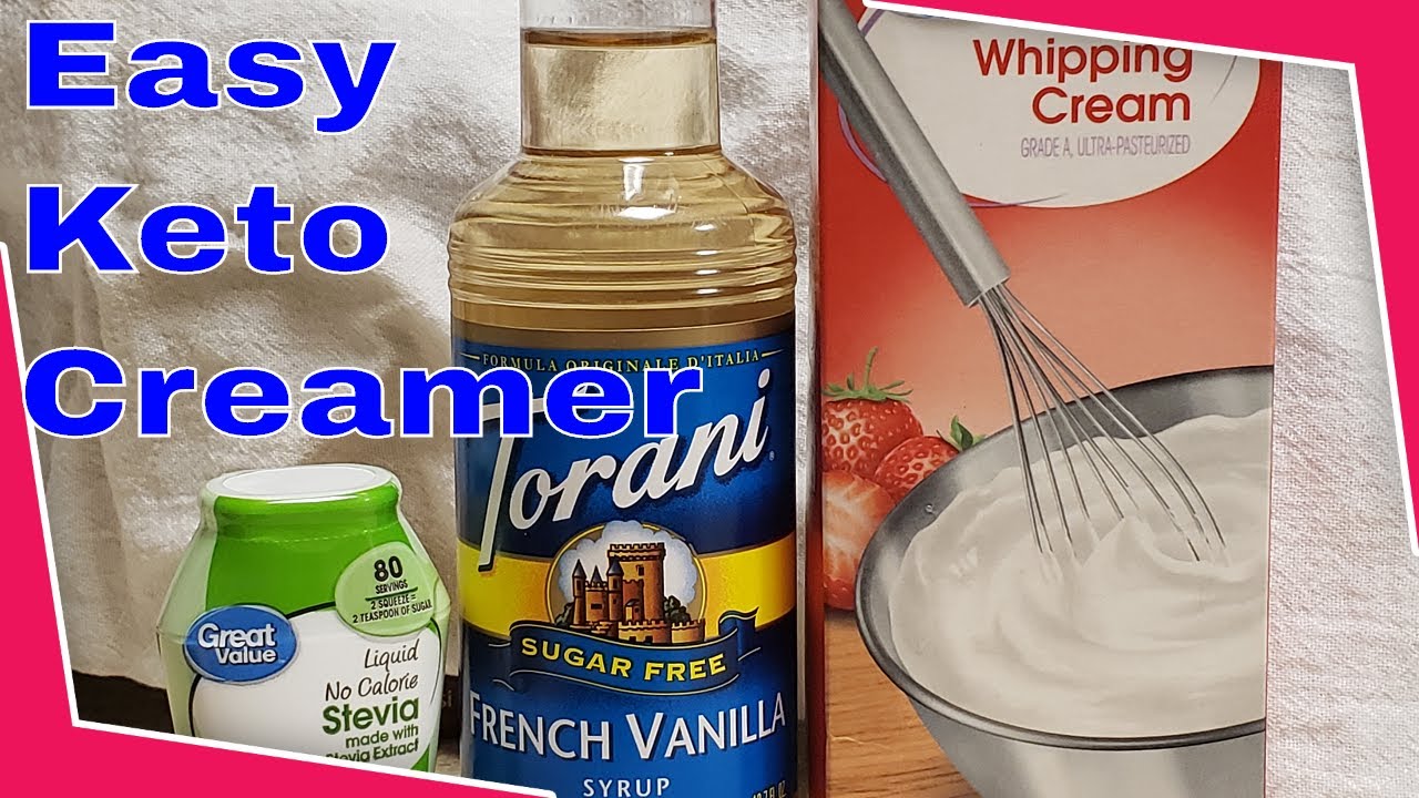 Homemade Keto Coffee Creamer | A Keto Collaboration | DIY