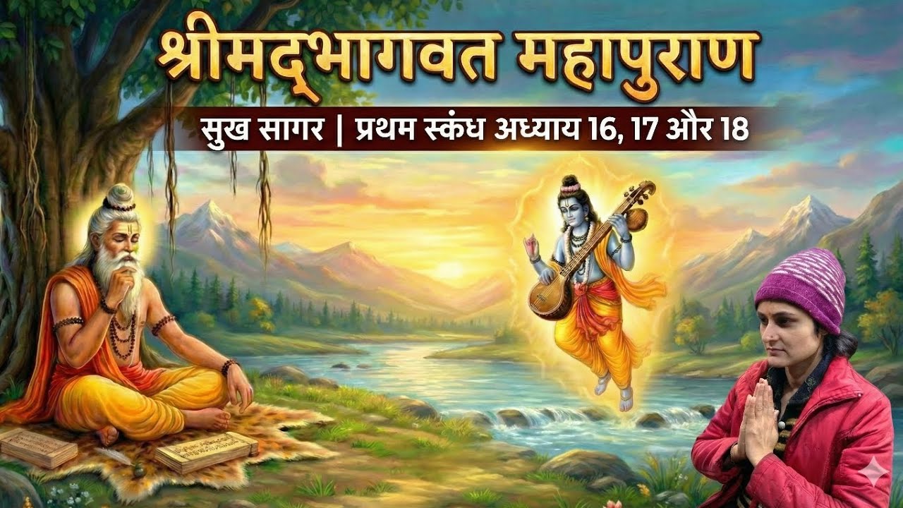 श्रीमद्भागवत महापुराण | प्रथम स्कंध अध्याय 16, 17 और 18 | सुख सागर