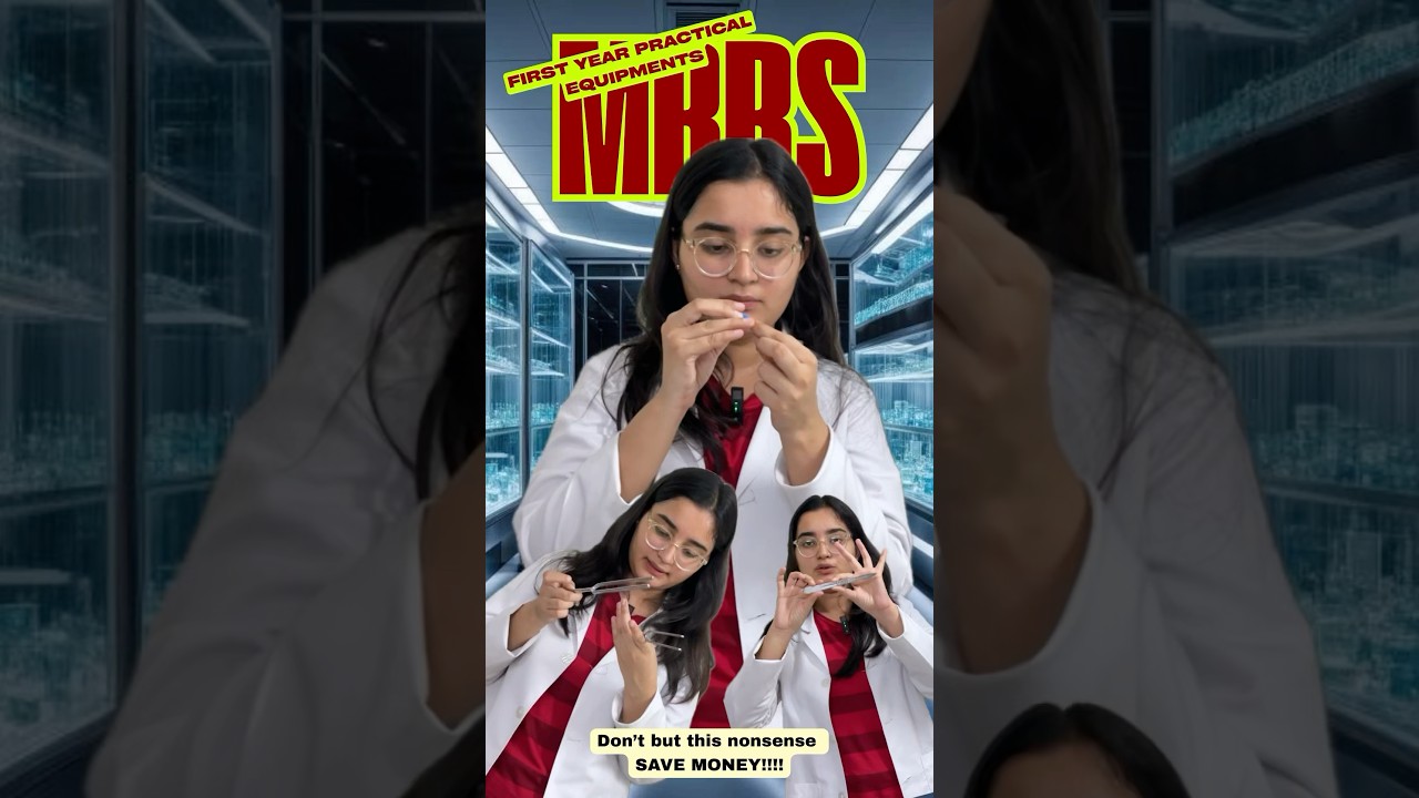 🚨MBBS First year practical equipments|dissection kit|stethoscope | Rishita Sharma #mbbs #practical