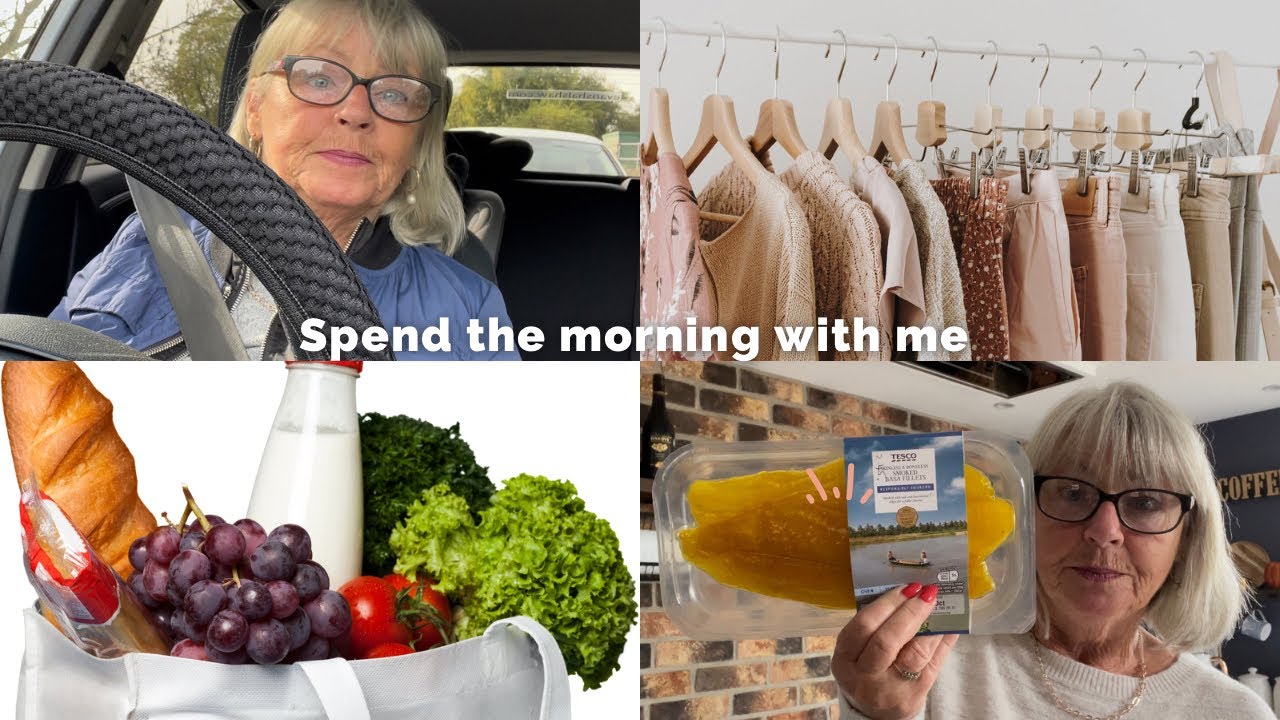 Car vlog with cat chat/ grocery shop/  storing holiday clothes/ what to do next !!!