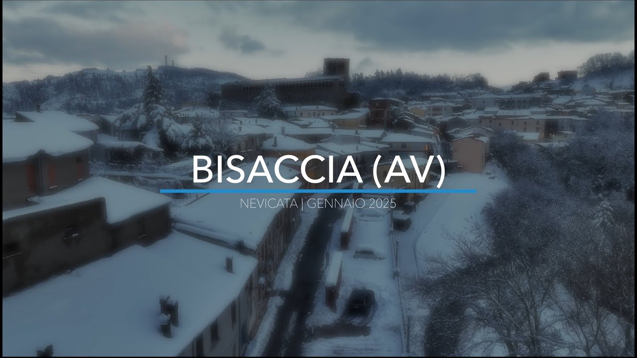 “Sotto la neve, ogni cosa diventa poesia.” Bisaccia Gennaio 2025  4K