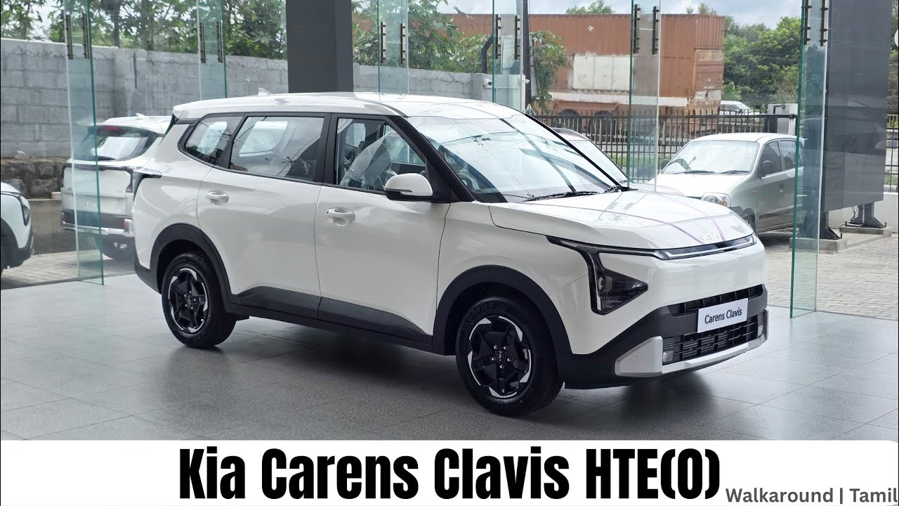 2025 Kia Carens Clavis HTE(O) variant | Walkaround | 2nd Base variant in the lineup