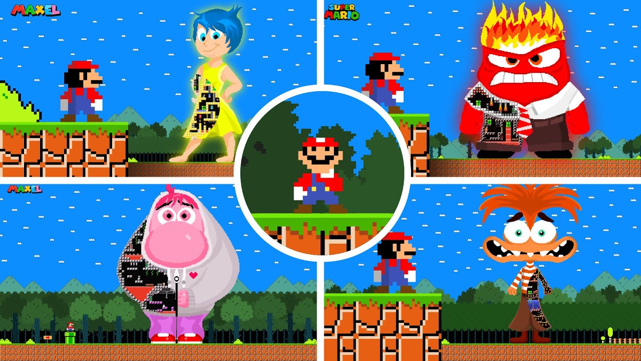 MAXEL: Mario&rsquo;s Giant Inside Out 2 Character Maze Collection (All Episodes)