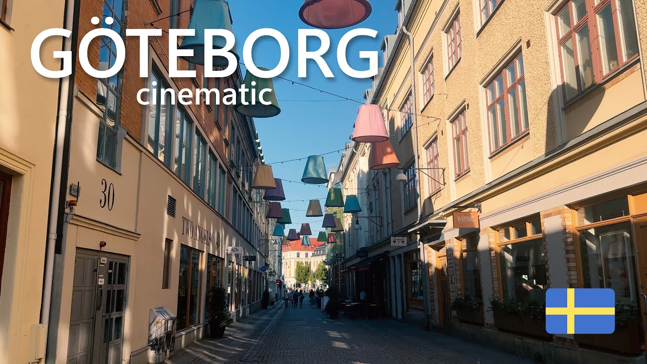 Gothenburg, Sweden. Cinematic Travel Video. 2025