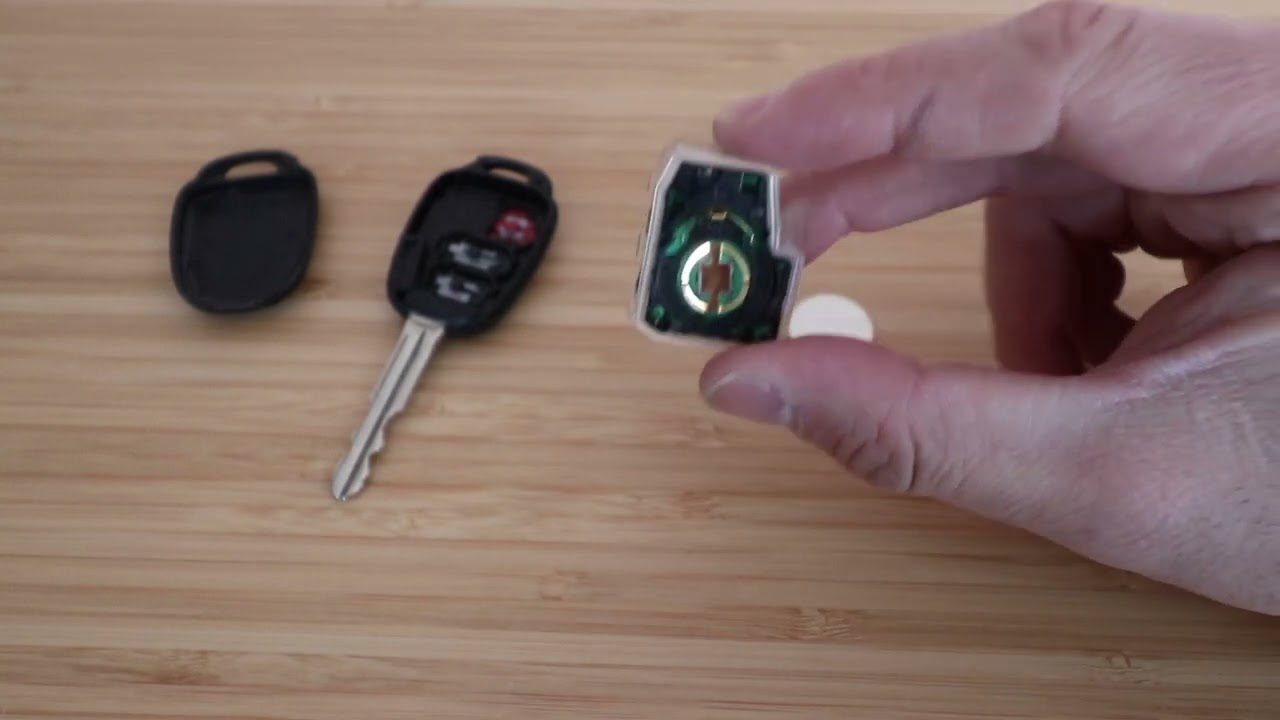 How To Replace Toyota Prius C Key FOB Battery