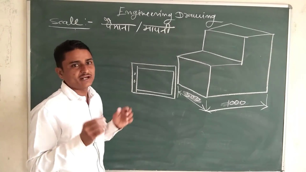 SCALE||पैमाना Part-1, ITI Engineering Drawing  Ultimate Classes by sunil sir