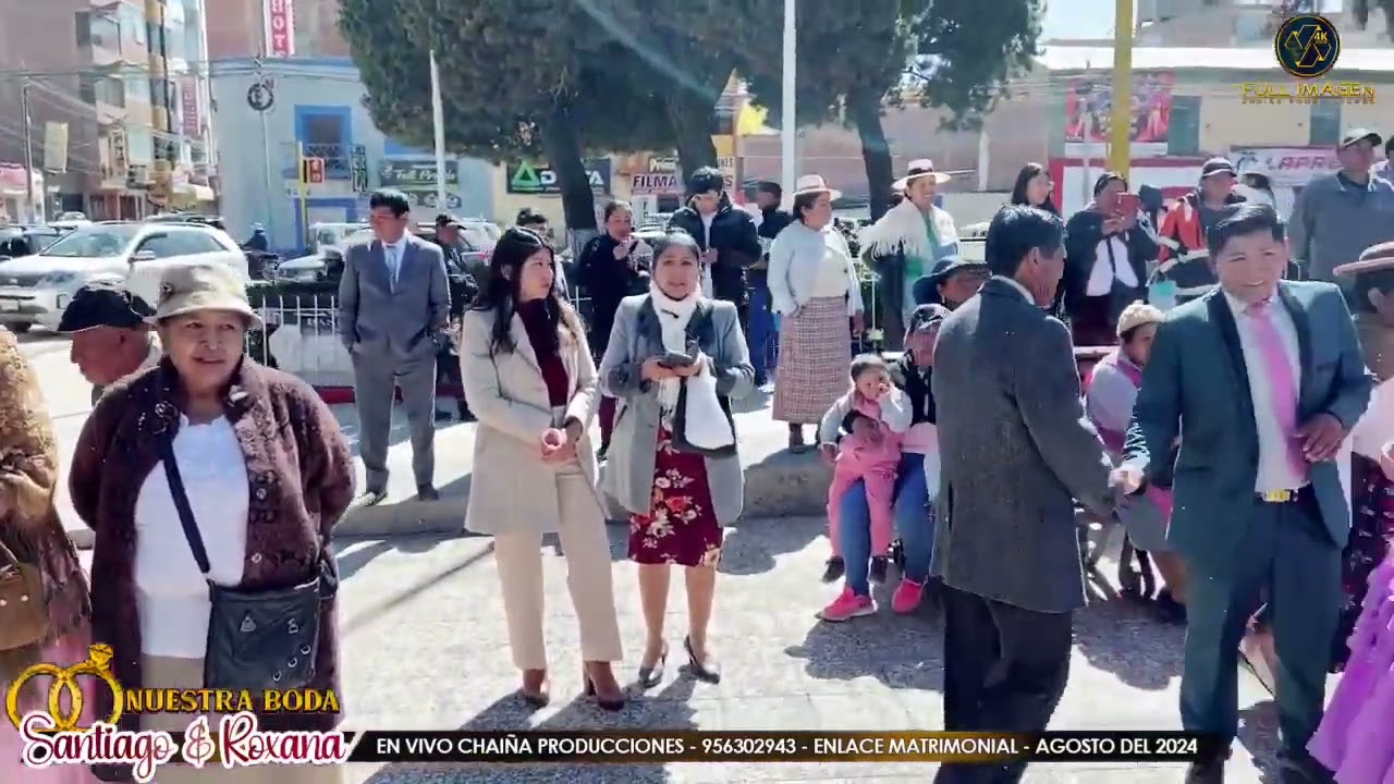 Novios prefieren salir de la iglesia con la canci&oacute;n aymara Irpastay