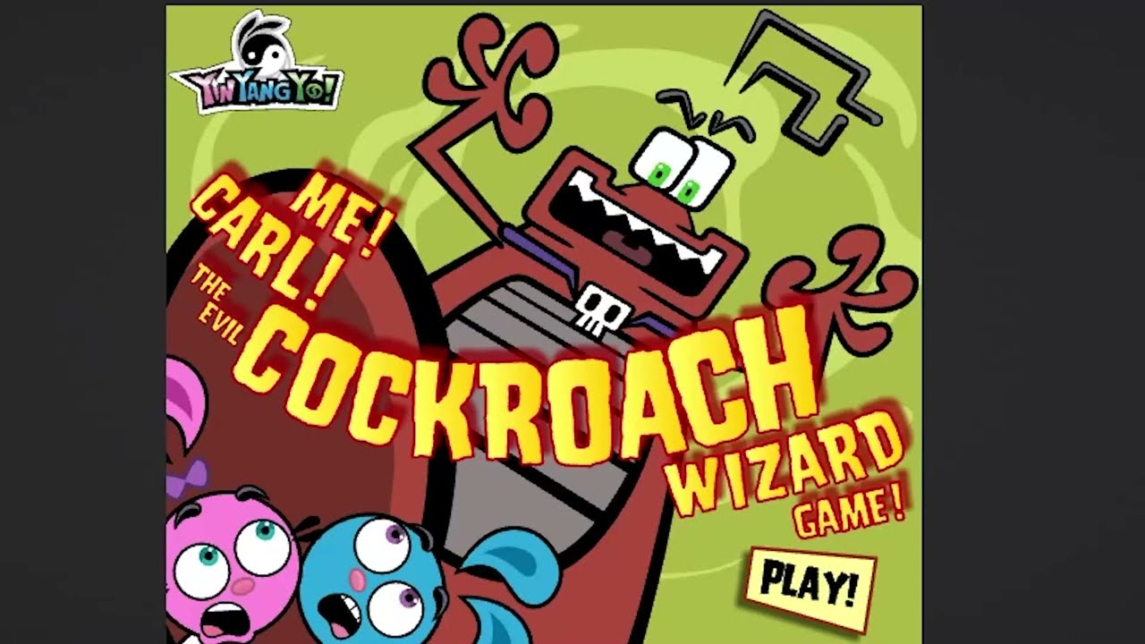 Yin Yang Yo in.. | Me! Carl! The Evil Cockroach Wizard Game!