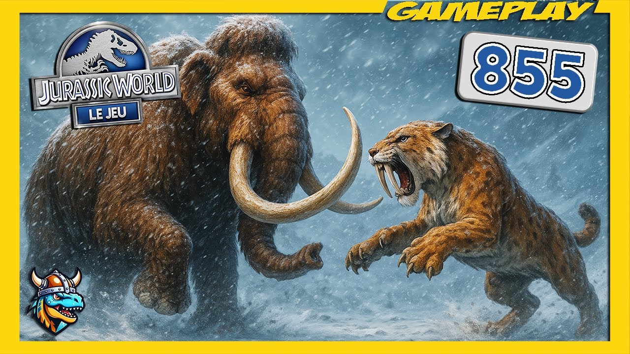 AFFRONTEMENT DANS LA NEIGE ► JURASSIC WORLD: Le Jeu #855 - royleviking
