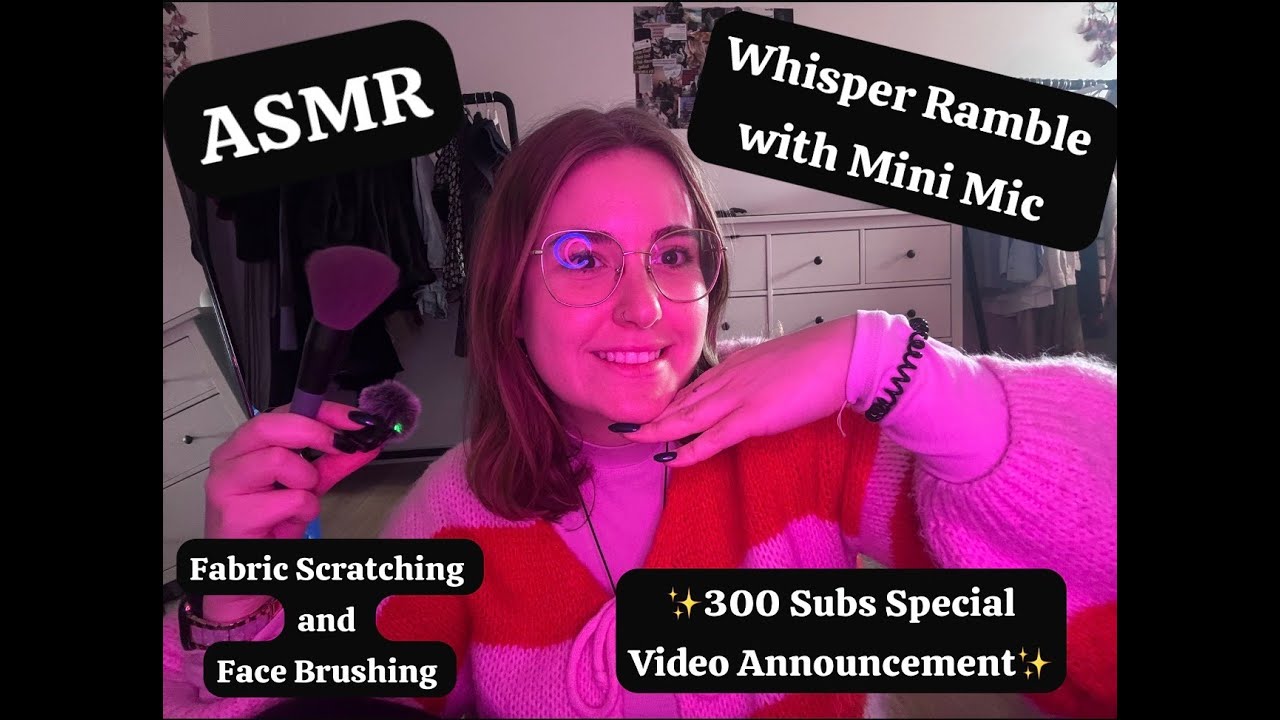 ASMR Whisper Ramble and Update 💜