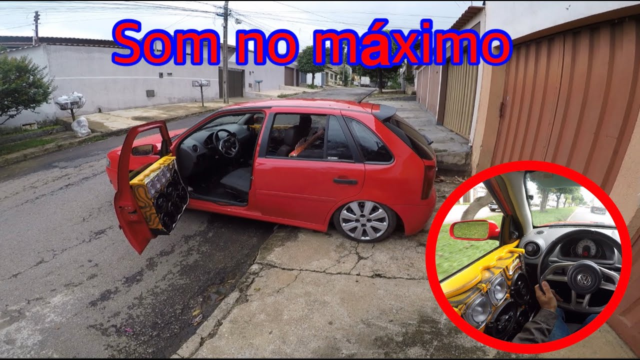 Coloquei pra derreter o som do gol no rolê **CARRO VLOG** —Xodo do Nelio