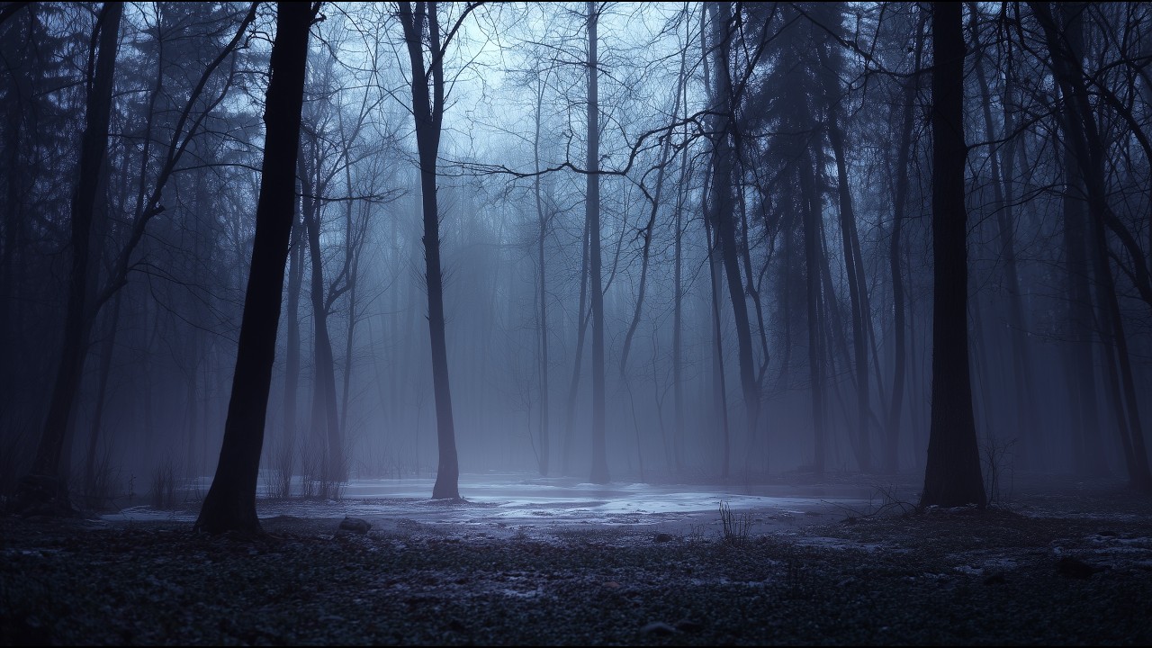 Forest Sleep Sounds (3 Hours) | Silent Winter Forest