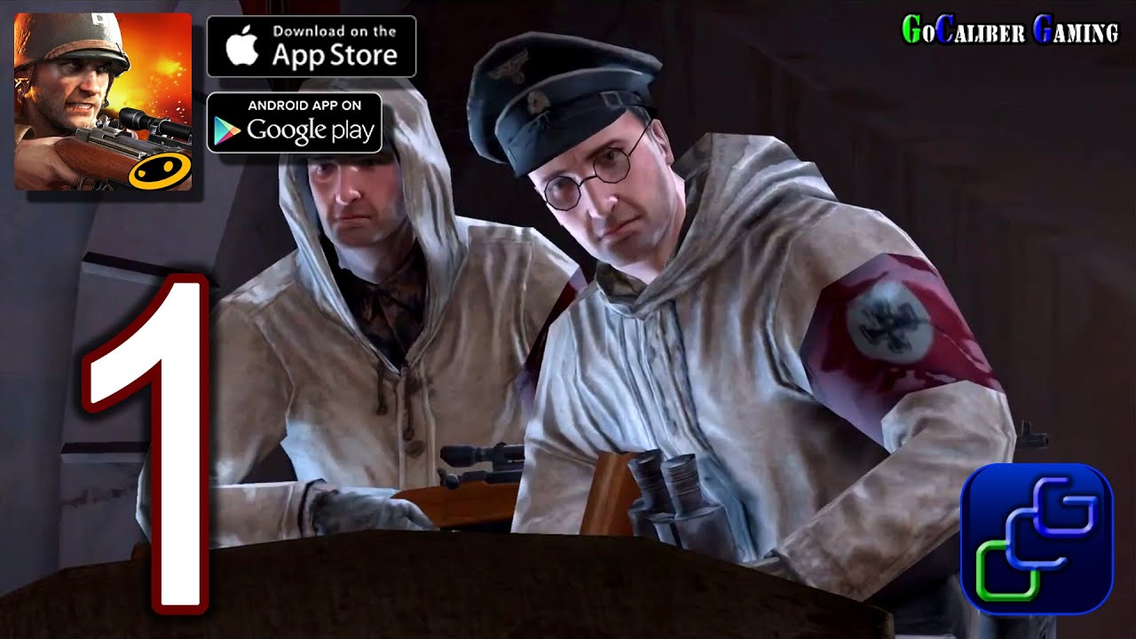 Frontline Commando WW2 Android iOS Walkthrough - Gameplay Part 1 - Battle Of The Bulge