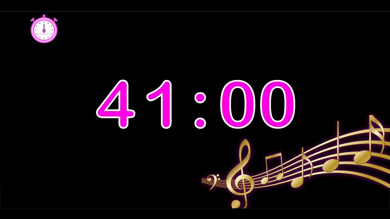 41 minute timer music : countdown 41 minute timer music
