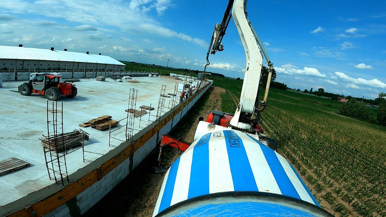 Jak wygląda betonowanie wieńca okiem operatora pompy