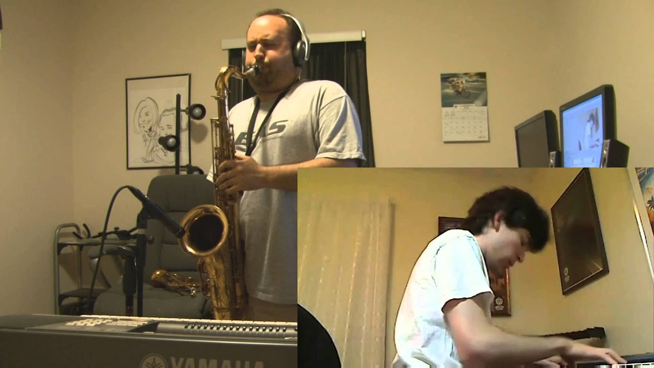 SNL Closing Theme Waltz in A - Tenor Sax/Piano