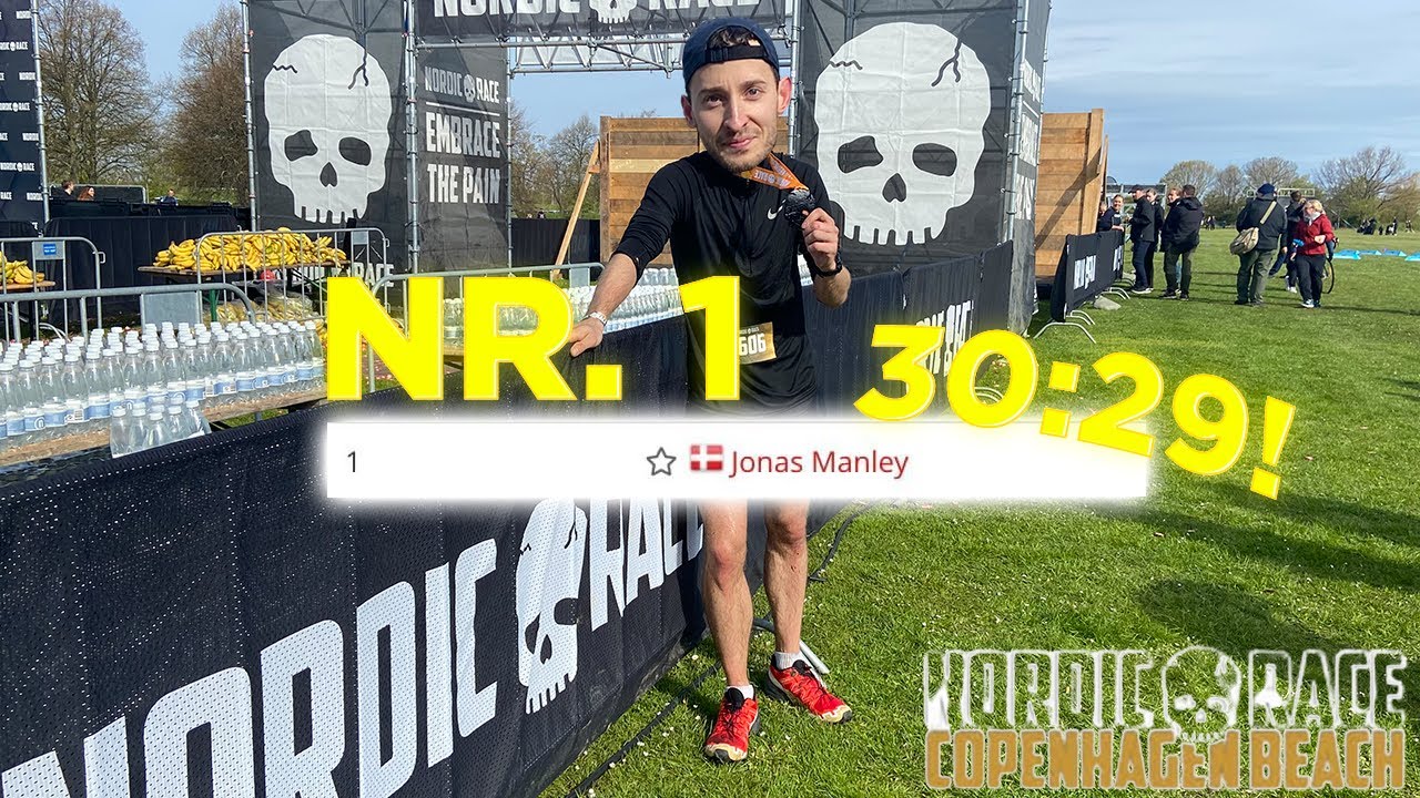 Bliver nr. 1 til mit første OCR løb - Nordic Race Beach 2023!