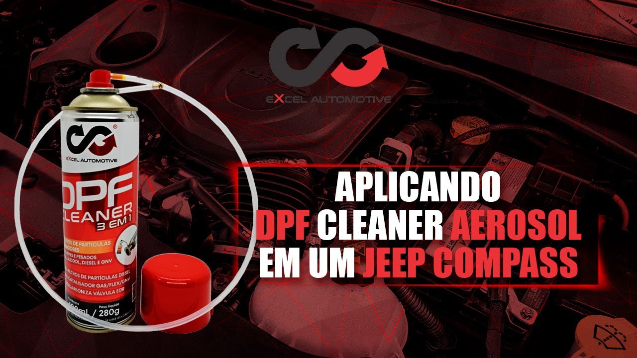 Regeneração de catalisador Jeep Compass com DPF CLEANER AEROSOL @OPeugeotdoDiego