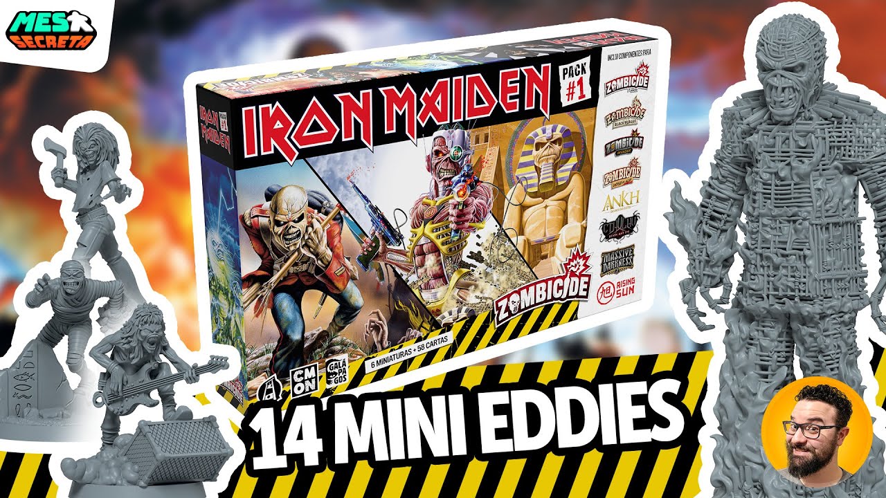 Zombicide x Iron Maiden Pack 1, 2, 3