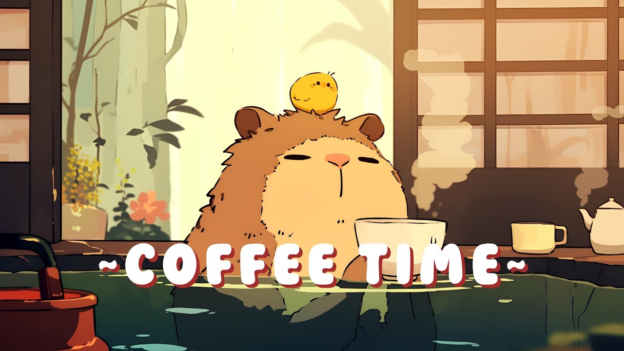 Capybara Lofi Zone - Cozy Lofi Hip Hop Mix ~ Cozy Times ~ 🦫 🌙 📖