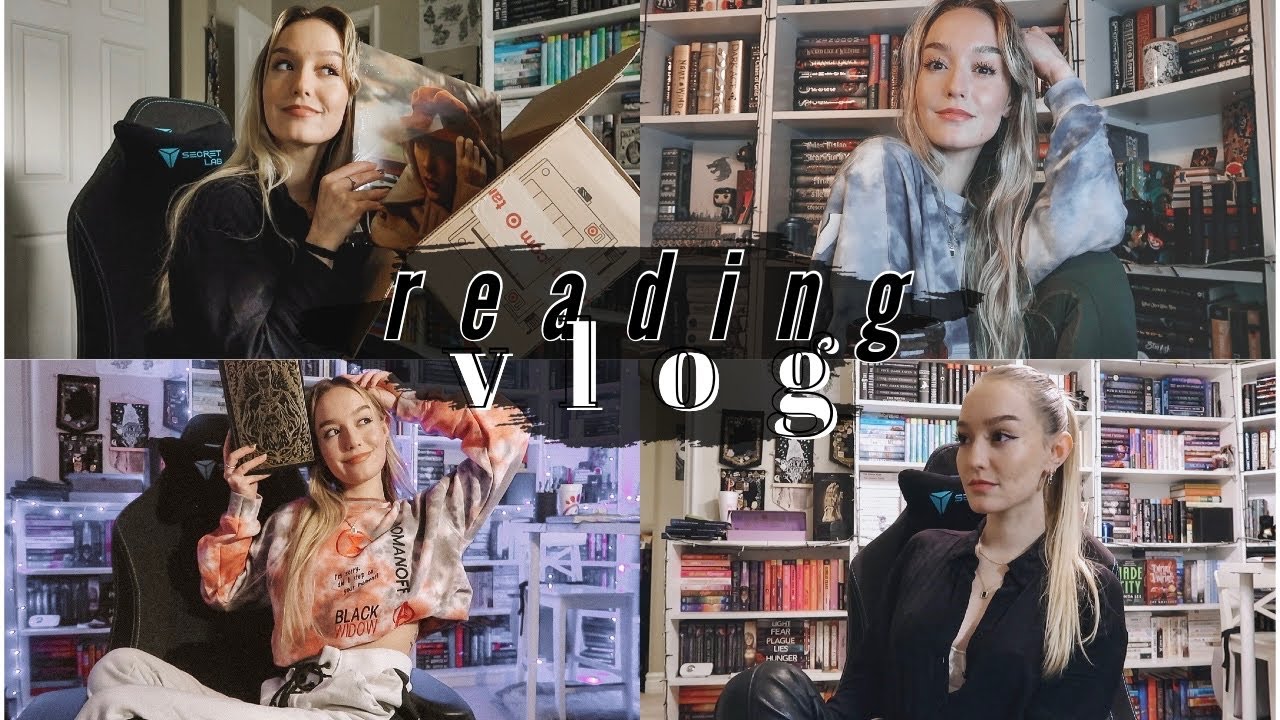 rereading books to feel something | vlog