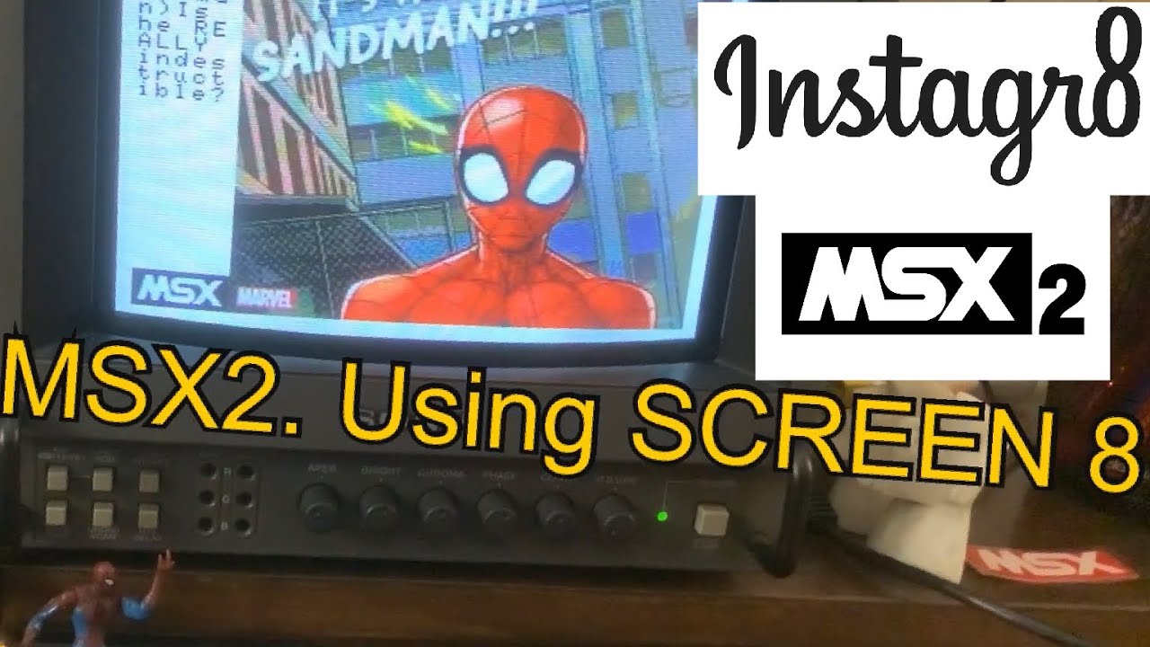 MSX GR8NET Instagr8 - now for MSX2 !!!